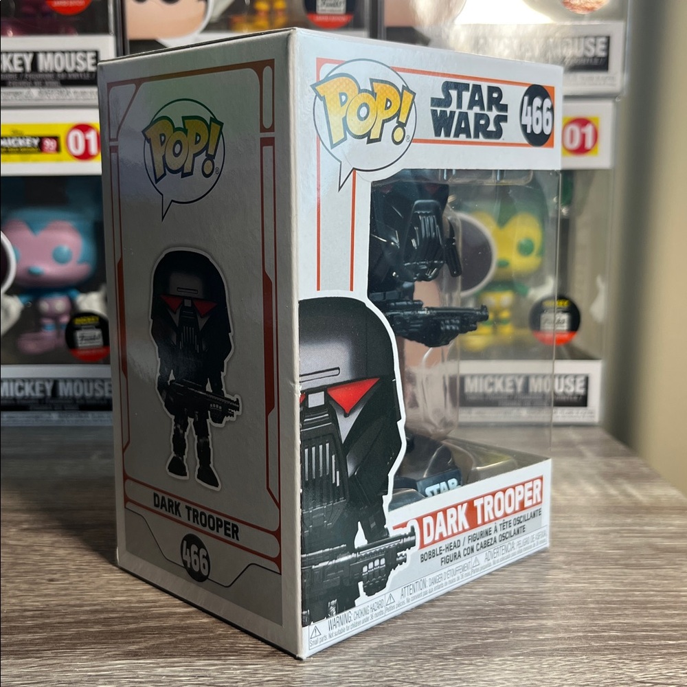Funko Pop Star Wars Dark Trooper Vinyl Figure - Picture 2 of 4